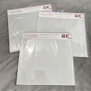 Best Occasions Hinged Pages and Slip on Sleeves for Scrapbooking